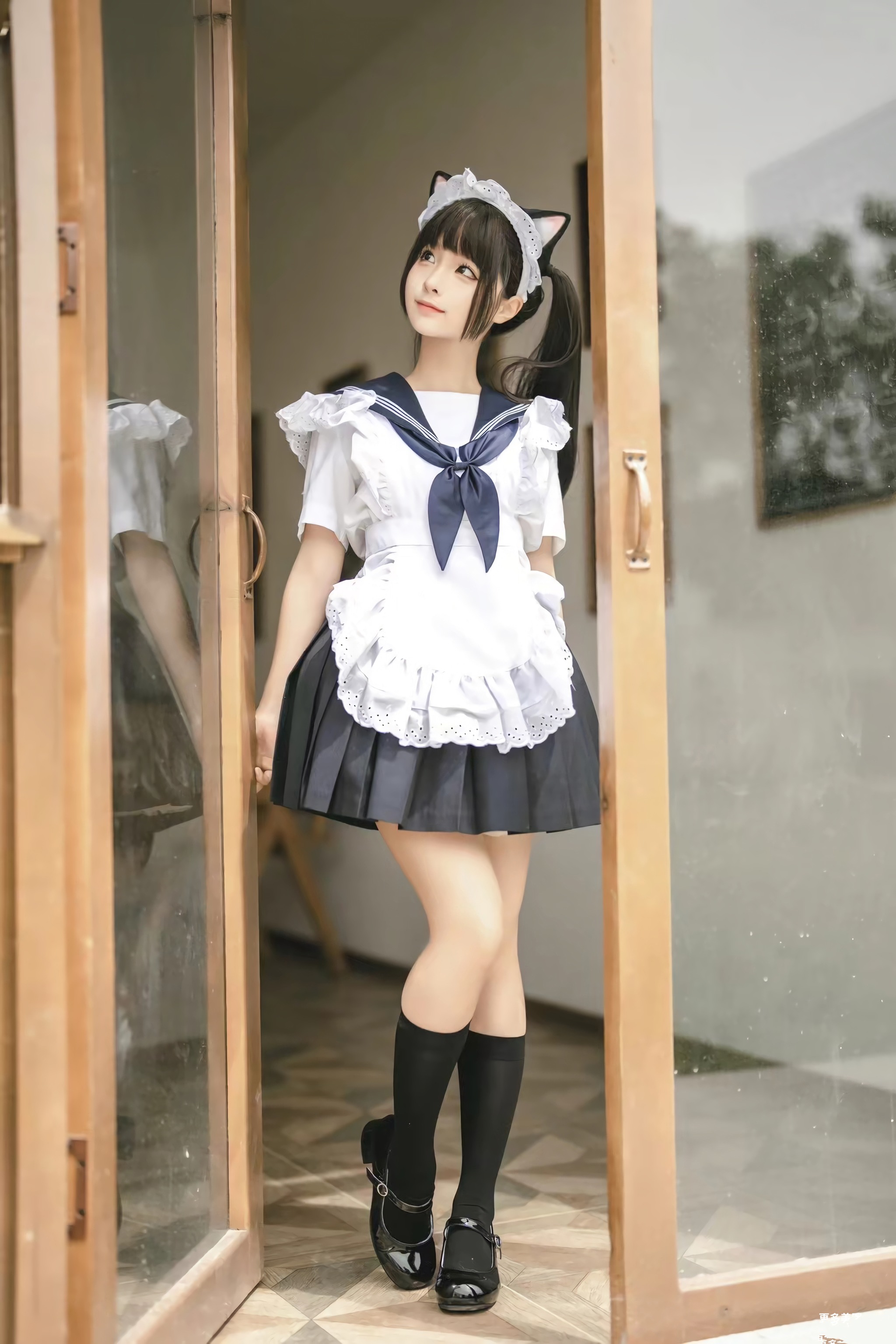 图片[1]-蠢沫沫 – NO.245 猫猫女仆[23P]-XikXak